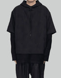 E Double Sleeve Hoodie
