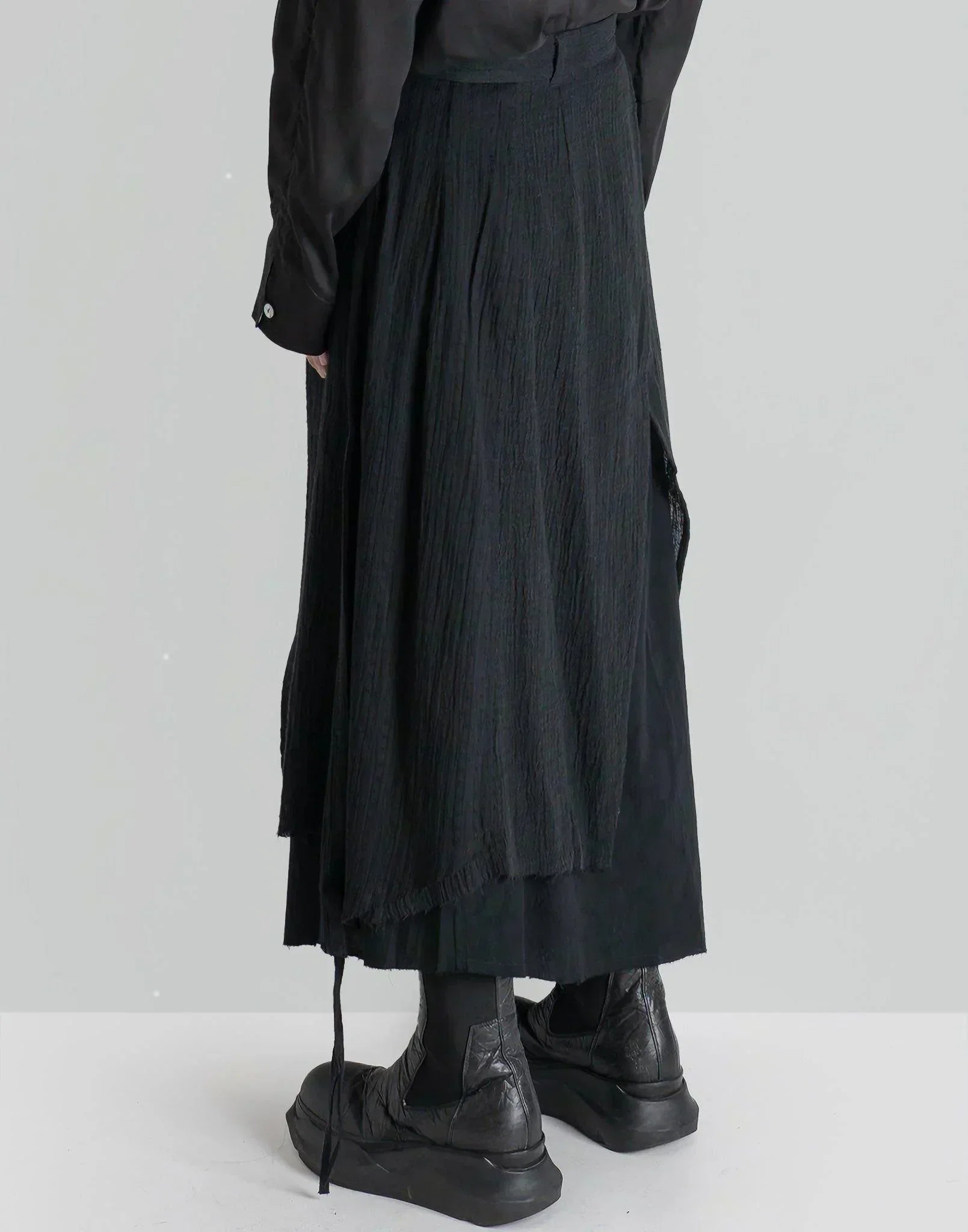professor.E - Layered Midi Skirt - 082plus