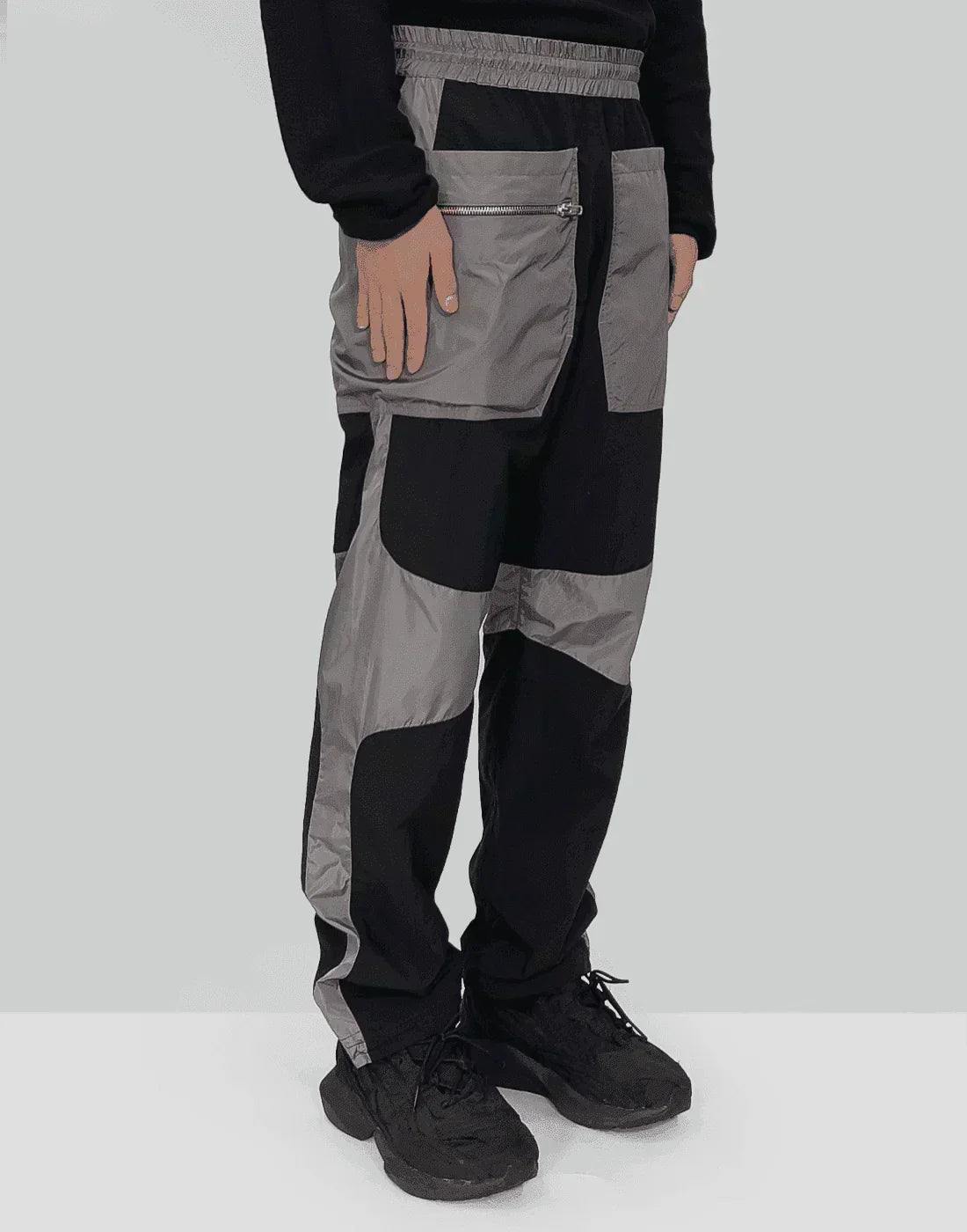 RANRA - Contrast panelled track trouser v2 - 082plus