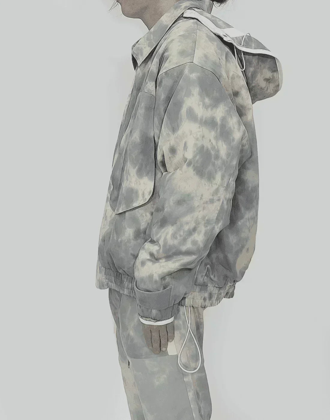 RANRA - Overdyed patch pocket outerwear jacket - 082plus