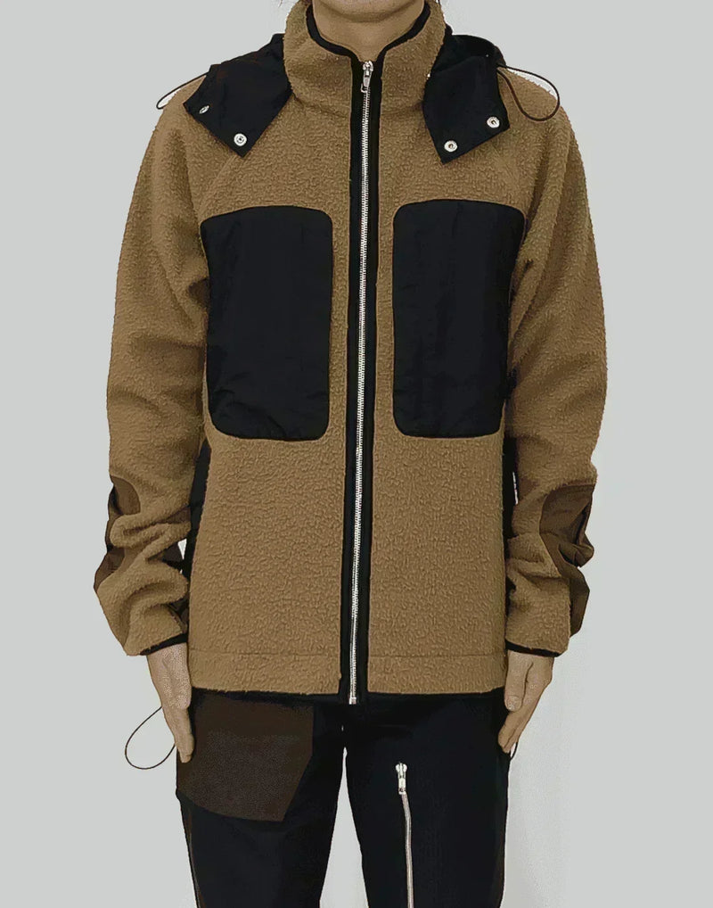 RANRA - patchpocket Hooded tracktop - 082plus