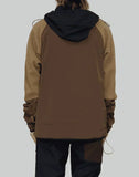 RANRA - patchpocket Hooded tracktop - 082plus
