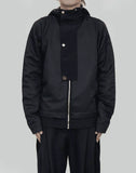 V-Neck hooded tracktop