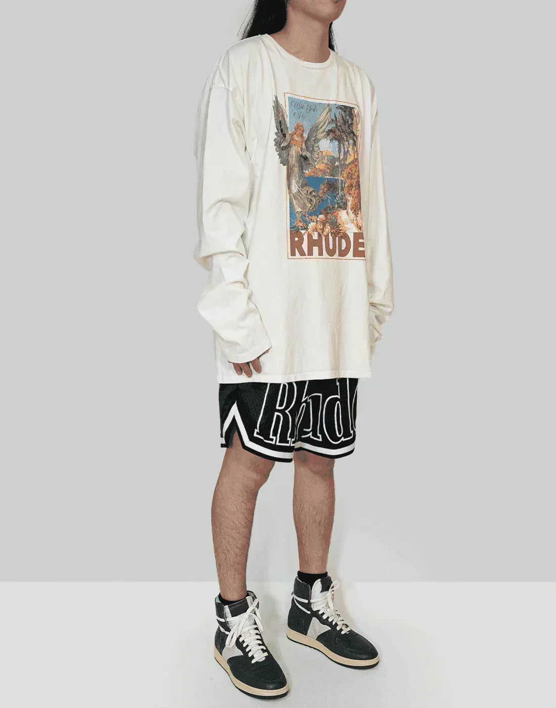 Rhude - ANGEL LS TEE - 082plus