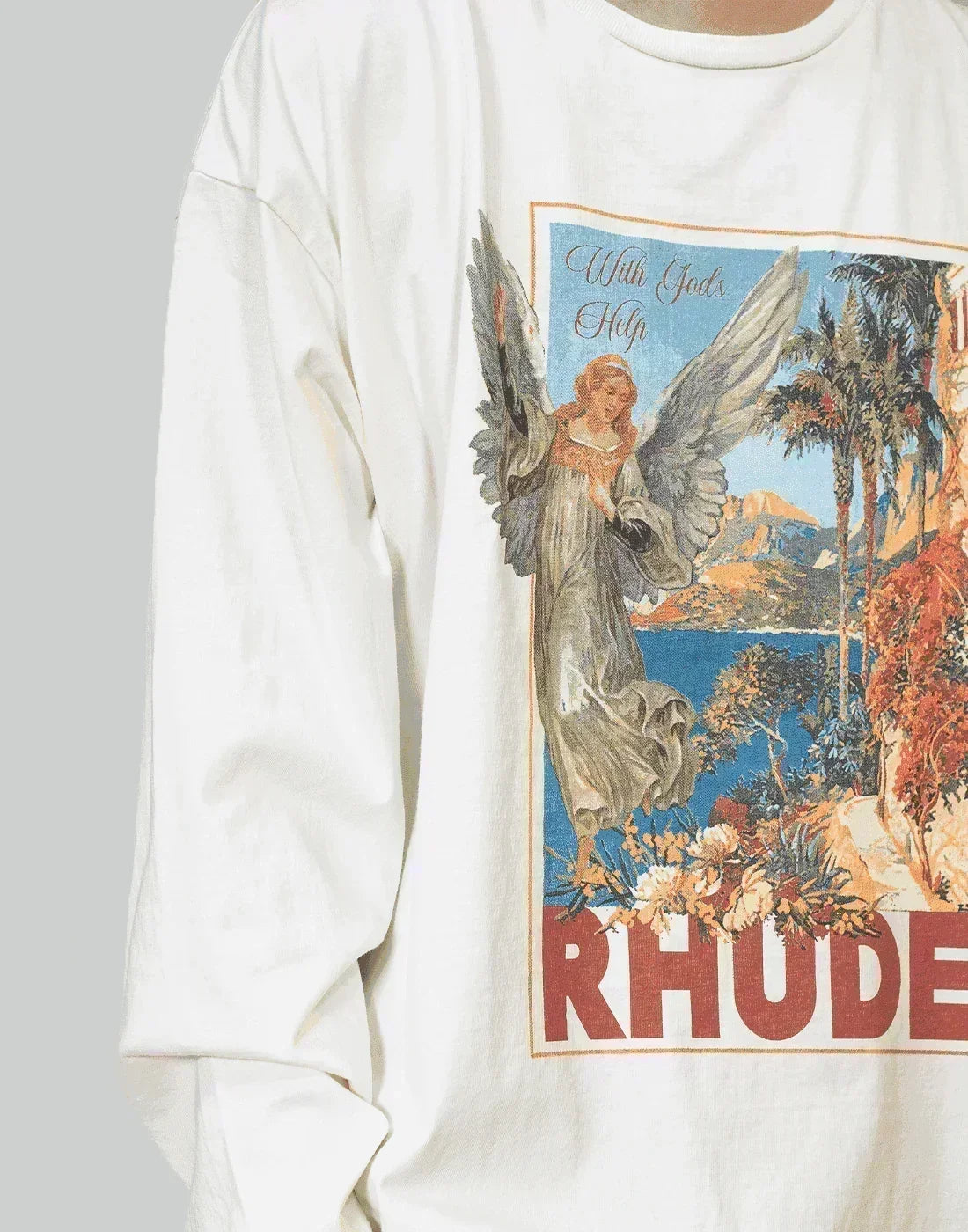 Rhude - ANGEL LS TEE - 082plus