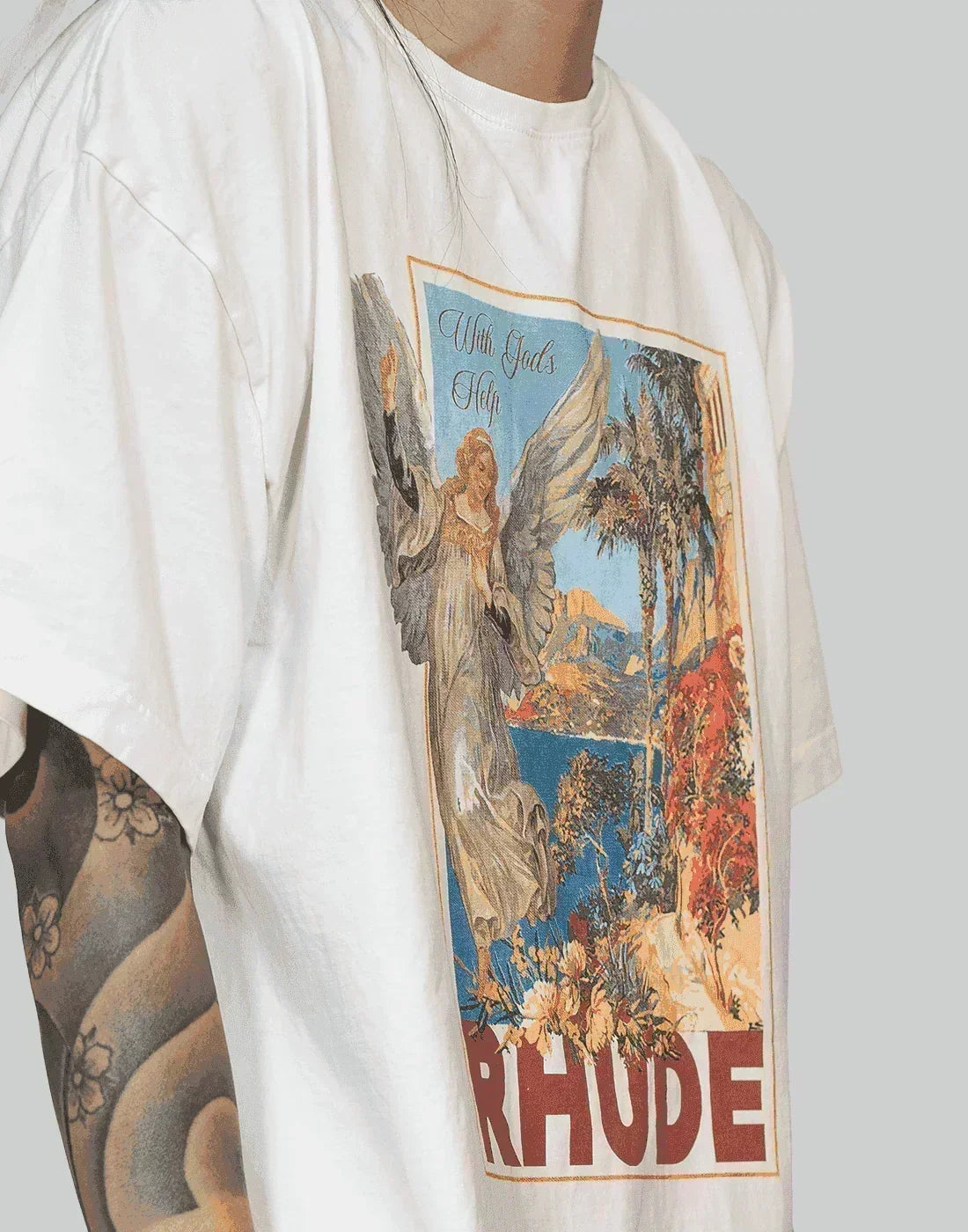 Rhude - ANGEL TEE - 082plus