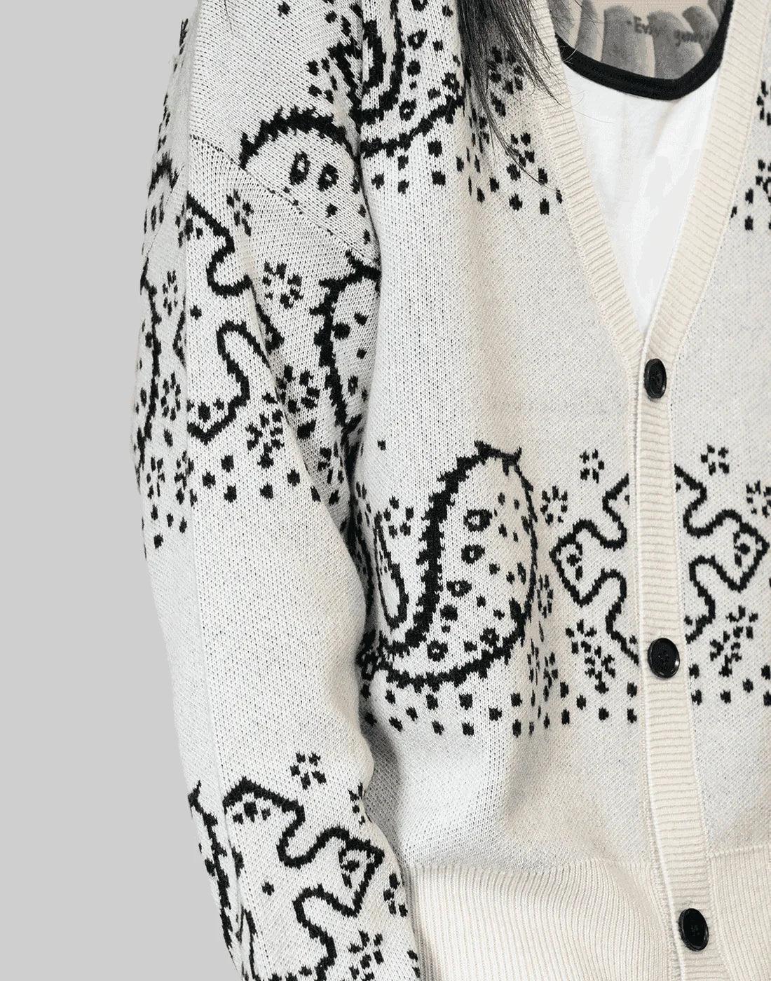 Rhude - BANDANA STRIPE CARDIGAN - 082plus