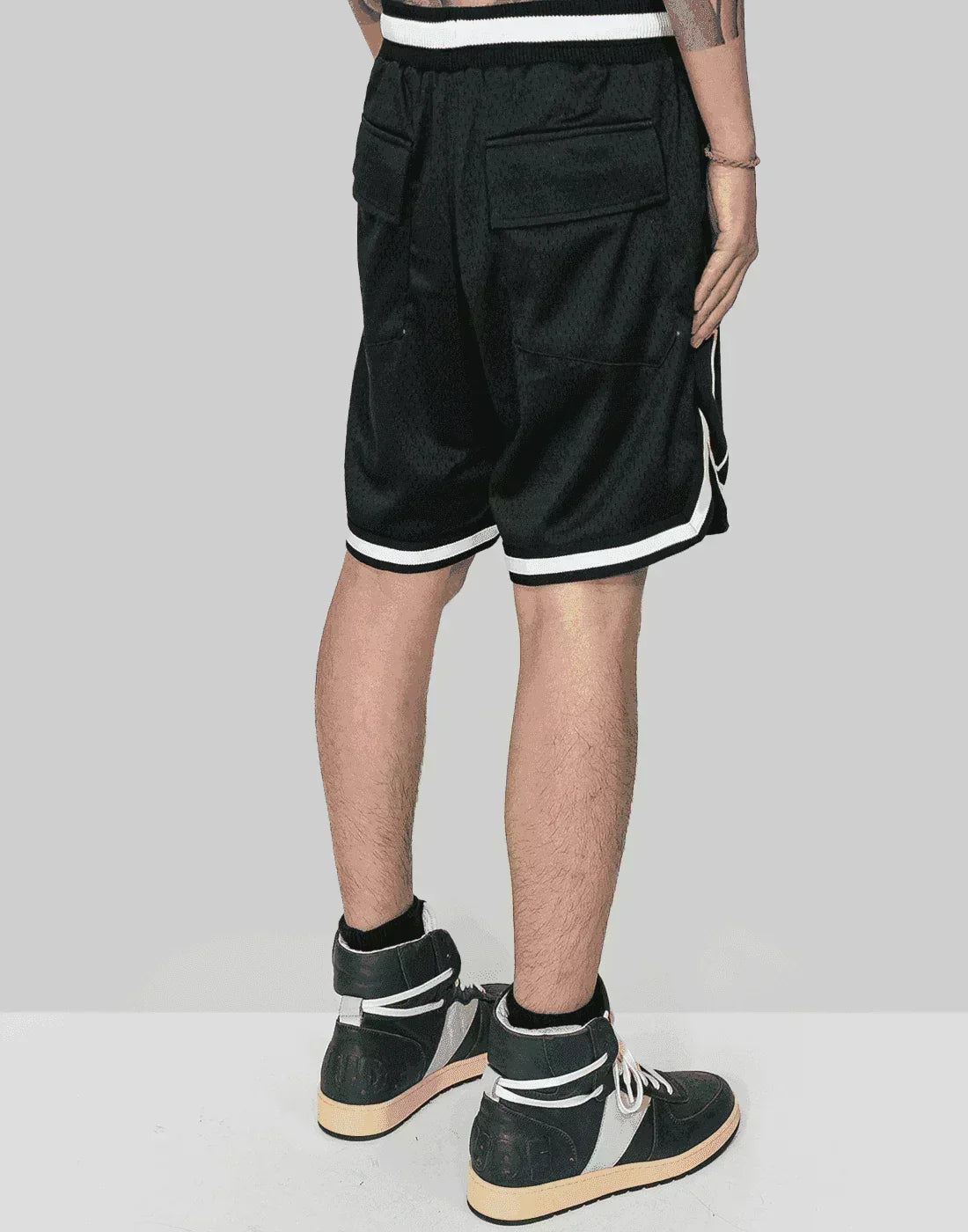 Rhude - COURT LOGO SHORT - 082plus