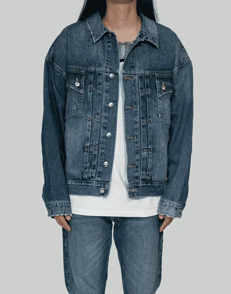Rhude - EMB. DENIM JACKET - 082plus