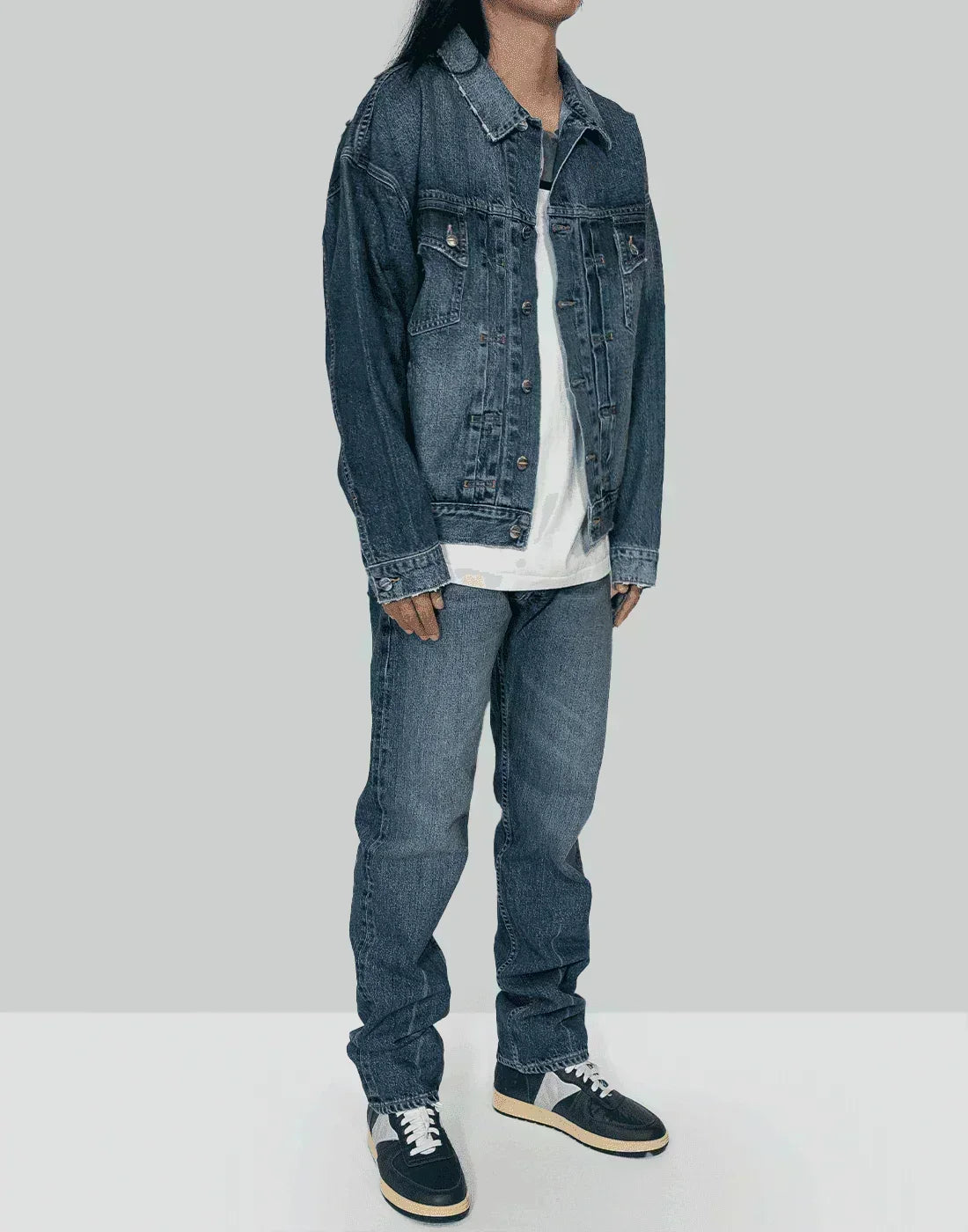 Rhude - EMB. DENIM JACKET - 082plus