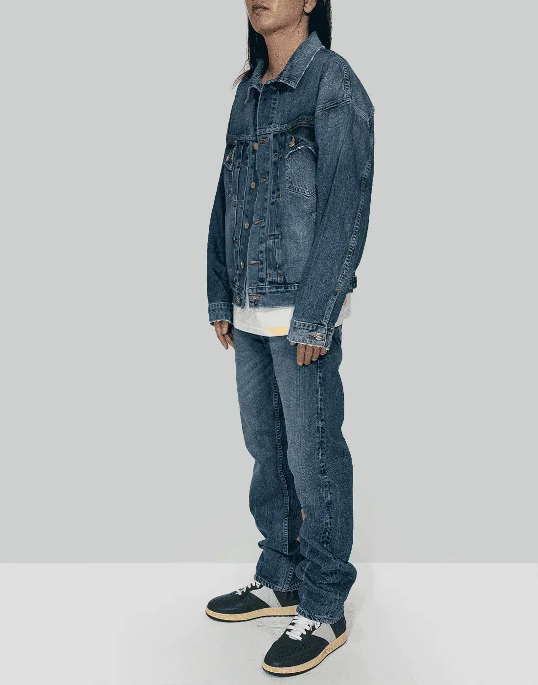 Rhude - EMB. DENIM JACKET - 082plus