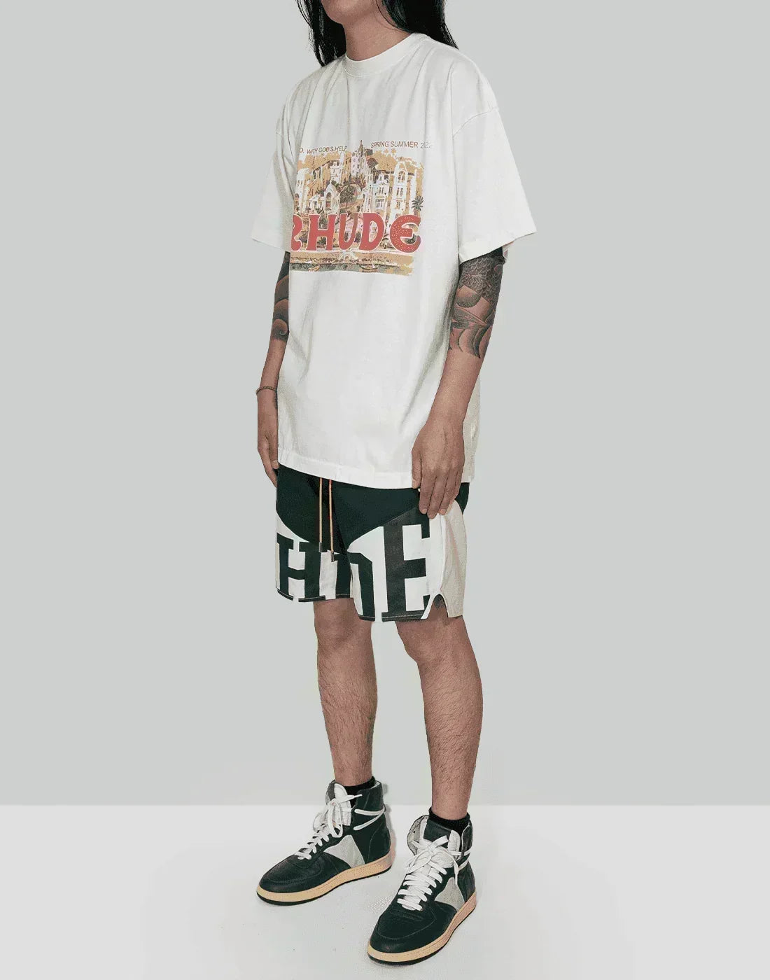 Rhude - FLIGHT SHORT - 082plus