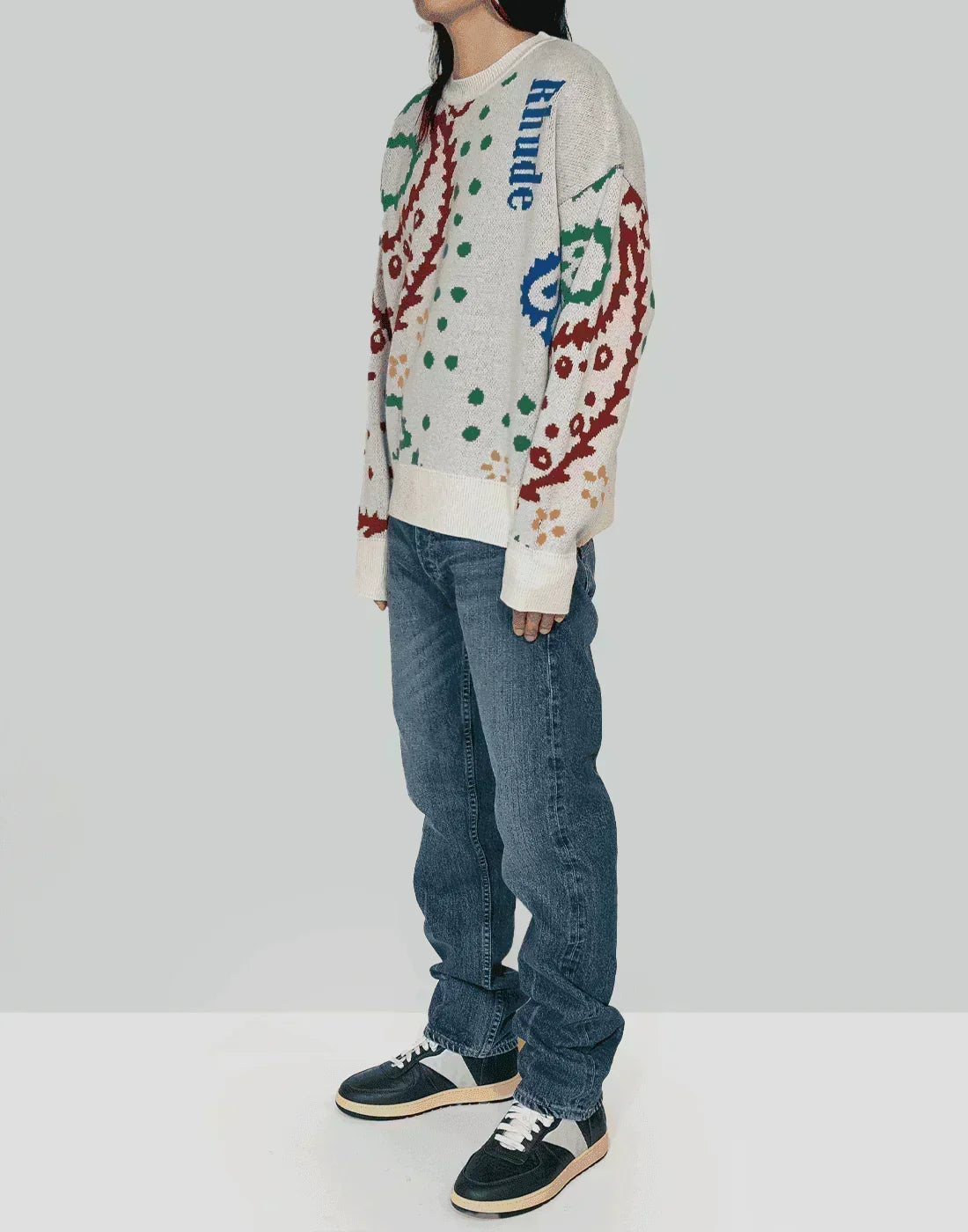 Rhude - MULTI COLOR BANDANA CREW - 082plus