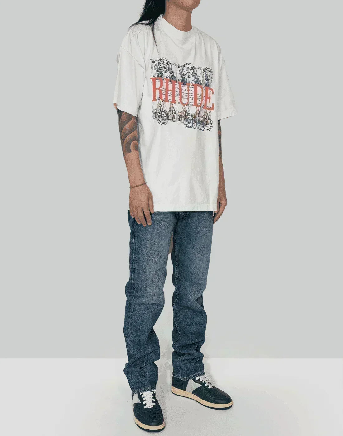 Rhude - STAMP TEE - 082plus