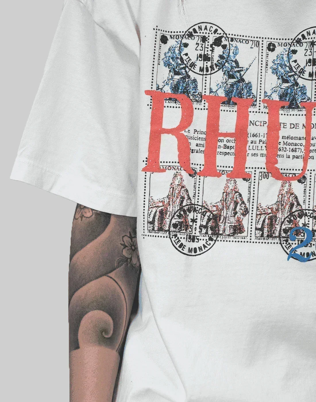 Rhude - STAMP TEE - 082plus