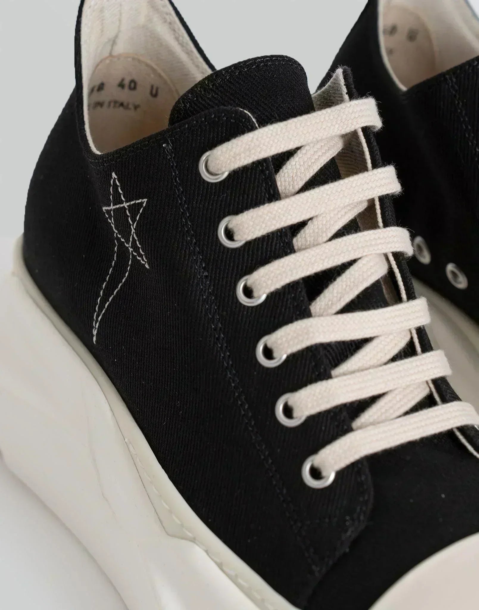 Rick Owens Drkshdw - ABSTRACT LOW SNEAK - 082plus
