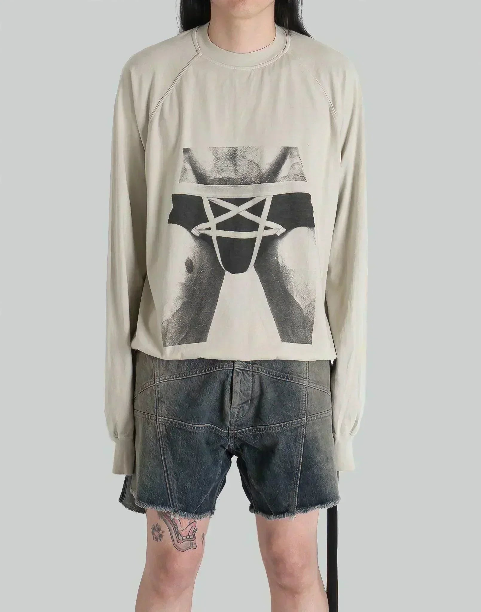 Rick Owens Drkshdw - BASEBALL T - 082plus