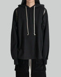 CAPE SLEEVE JUMBO HOODIE