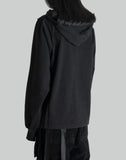 Rick Owens Drkshdw - CAPE SLEEVE JUMBO HOODIE - 082plus