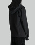 Rick Owens Drkshdw - CAPE SLEEVE JUMBO HOODIE - 082plus