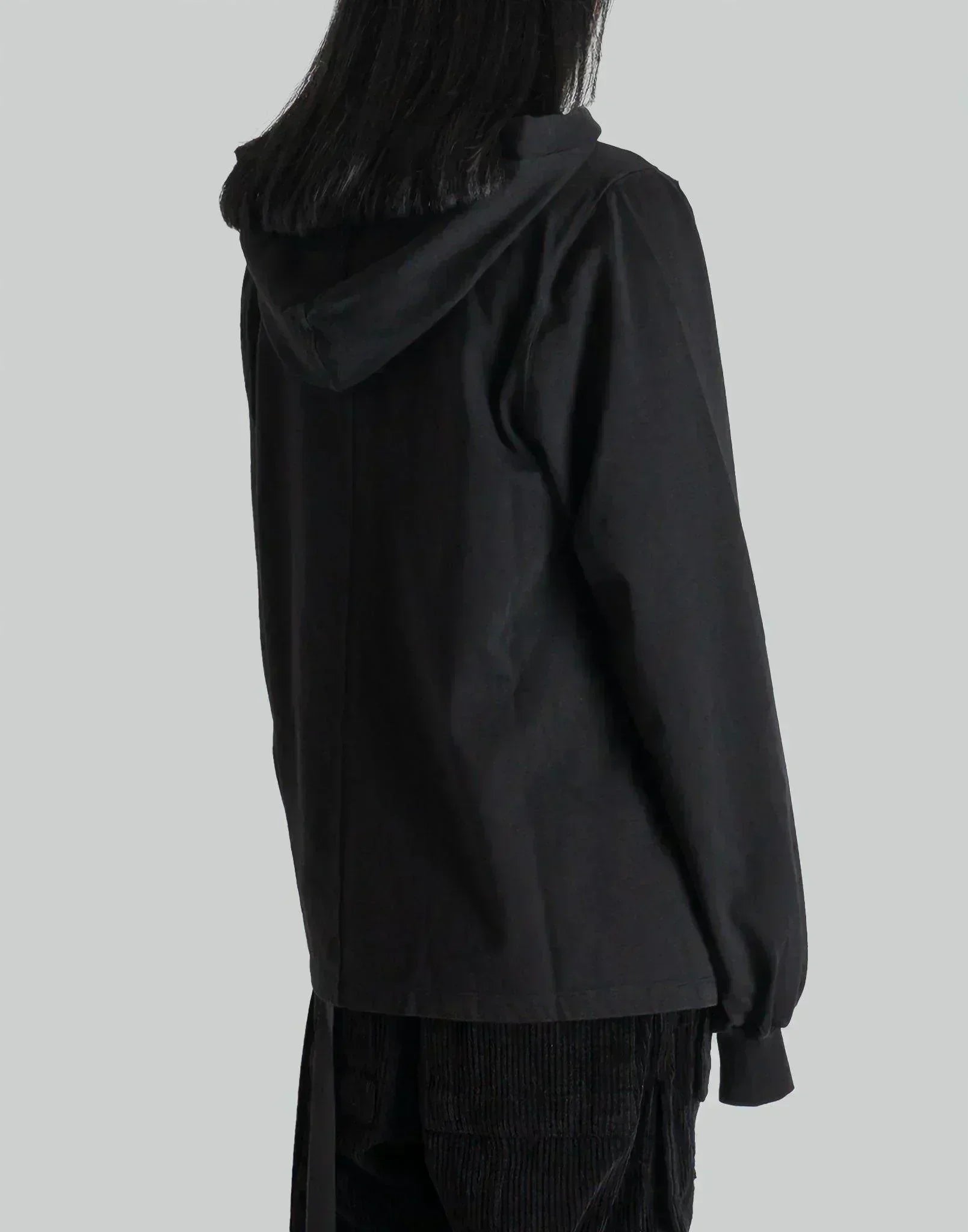 Rick Owens Drkshdw - CAPE SLEEVE JUMBO HOODIE - 082plus