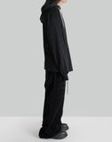 Rick Owens Drkshdw - CAPE SLEEVE JUMBO HOODIE - 082plus