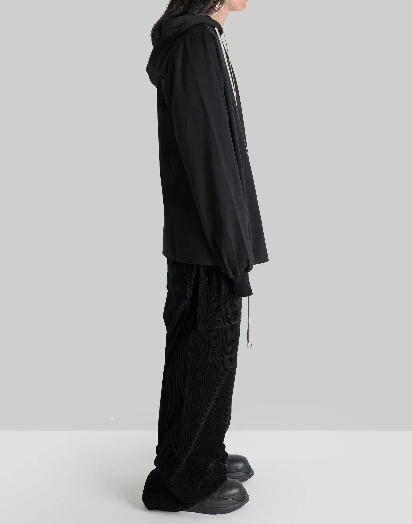 Rick Owens Drkshdw - CAPE SLEEVE JUMBO HOODIE - 082plus
