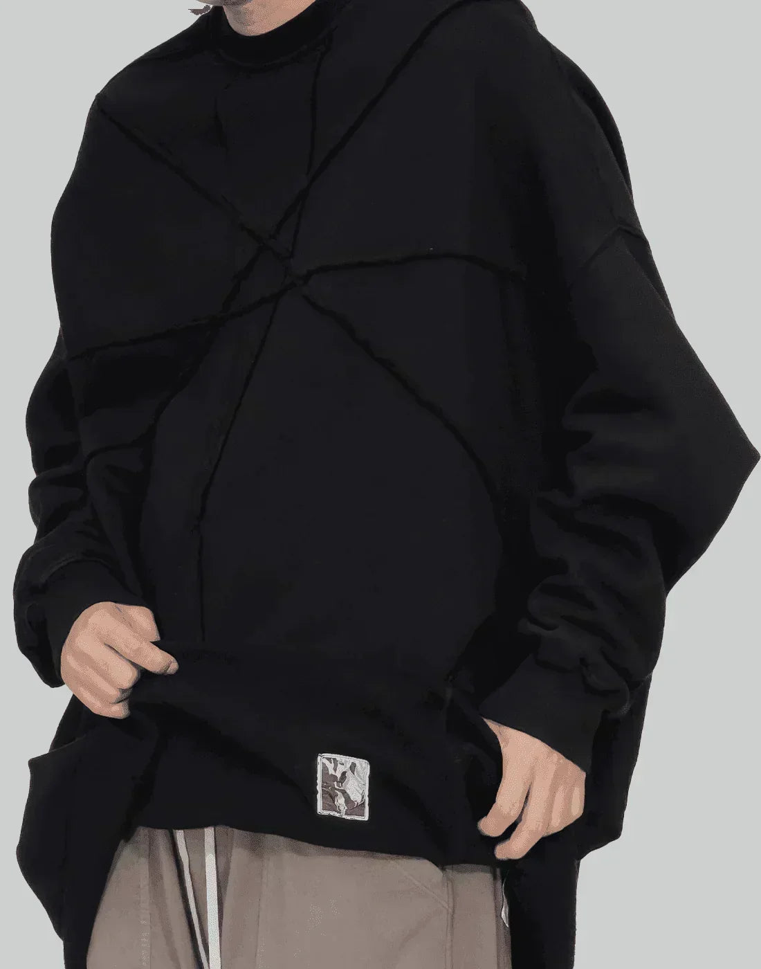Rick Owens Drkshdw - CRATER TUNIC - 082plus