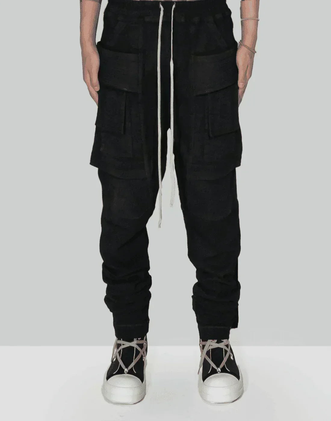 Rick Owens Drkshdw - CREATCH CARGO DRAWSTRING - 082plus