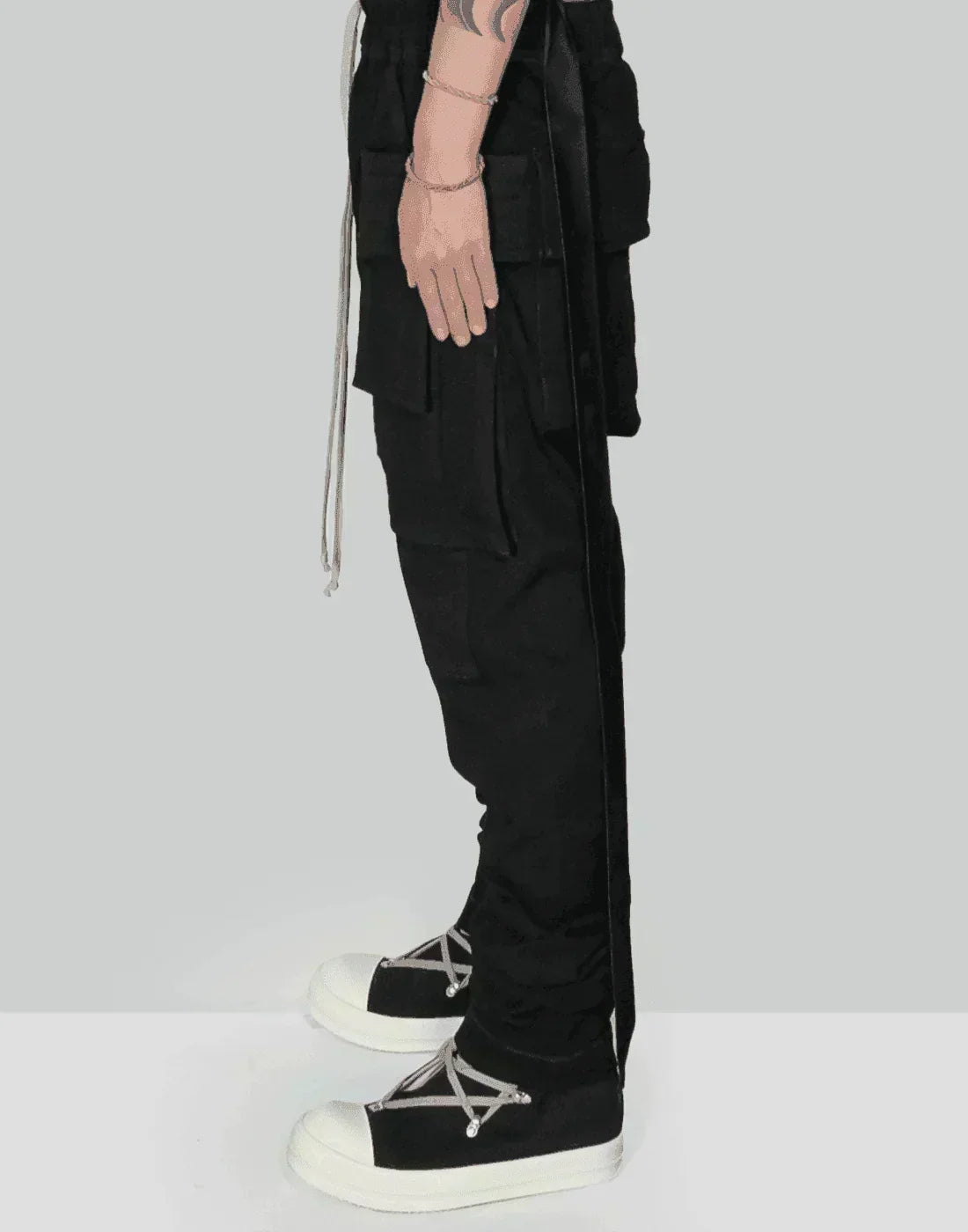 Rick Owens Drkshdw - CREATCH CARGO DRAWSTRING - 082plus