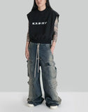 Rick Owens Drkshdw - DOUBLE CARGO JUMBO BELAS - 082plus