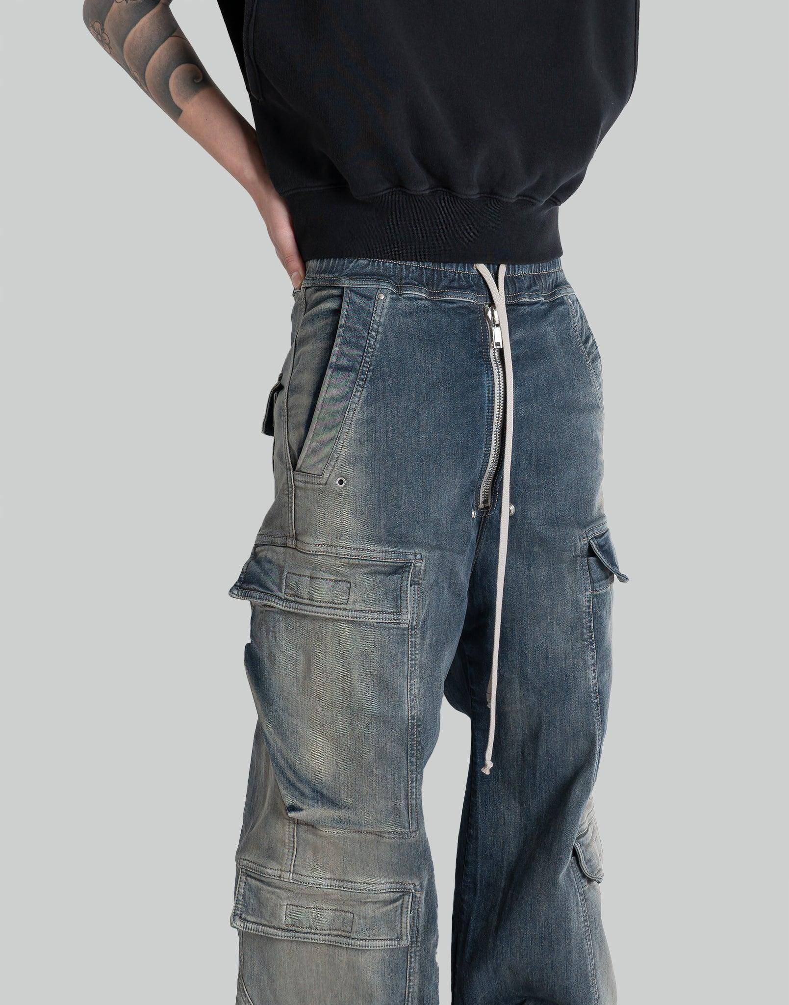 Rick Owens Drkshdw - DOUBLE CARGO JUMBO BELAS - 082plus