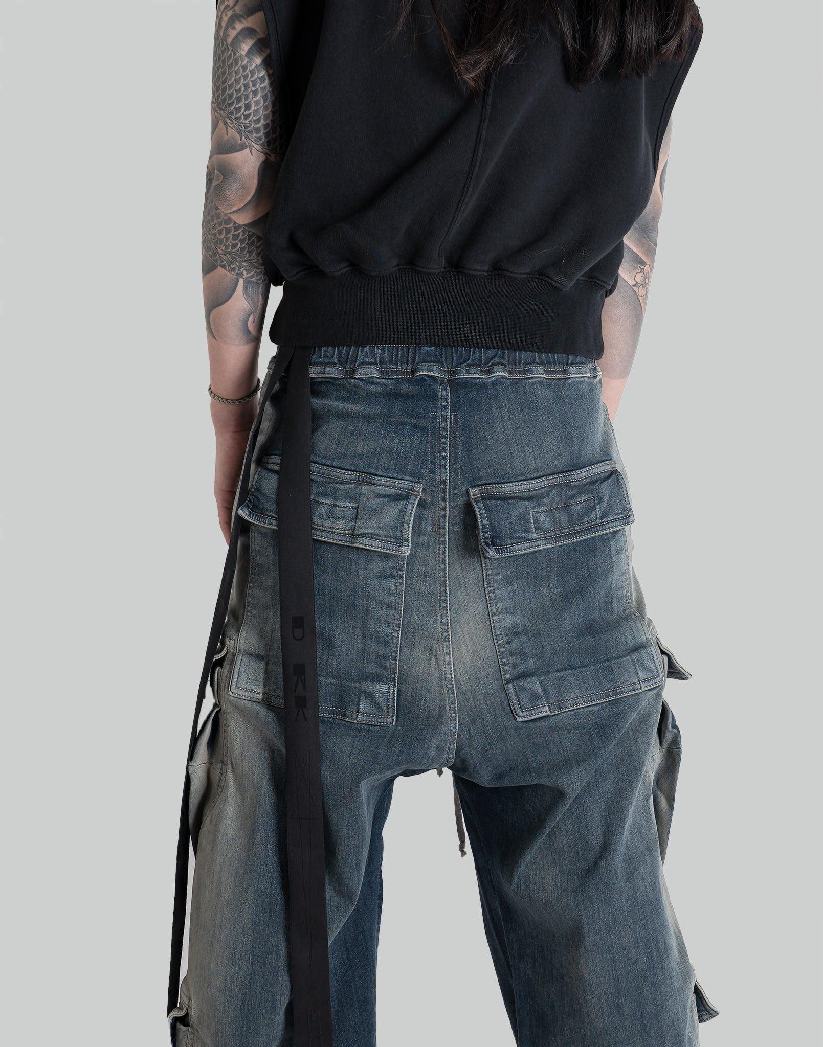 Rick Owens Drkshdw - DOUBLE CARGO JUMBO BELAS - 082plus