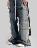 Rick Owens Drkshdw - DOUBLE CARGO JUMBO BELAS - 082plus