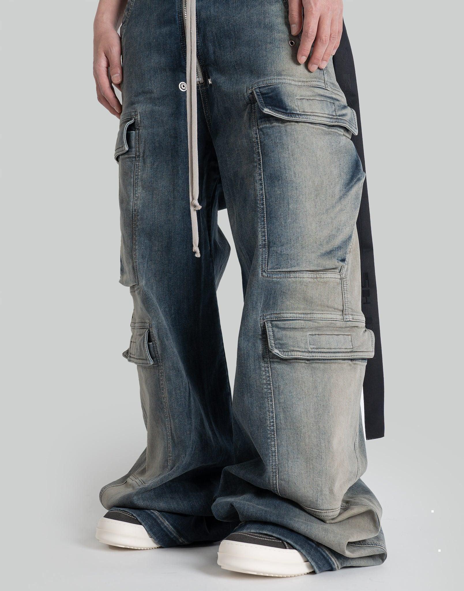 Rick Owens Drkshdw - DOUBLE CARGO JUMBO BELAS - 082plus