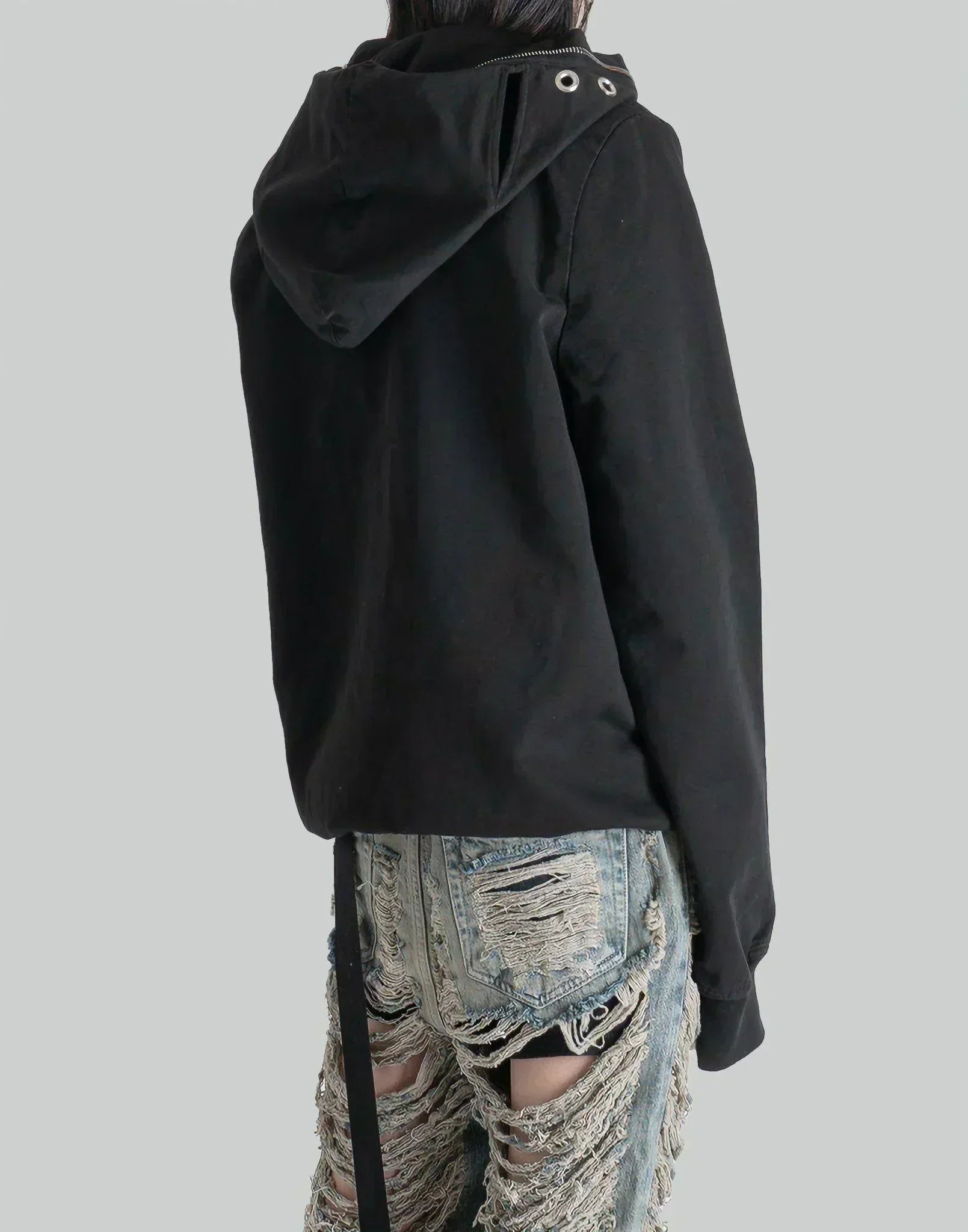 Rick Owens Drkshdw - GIMP FLIGHT BOMBER - 082plus