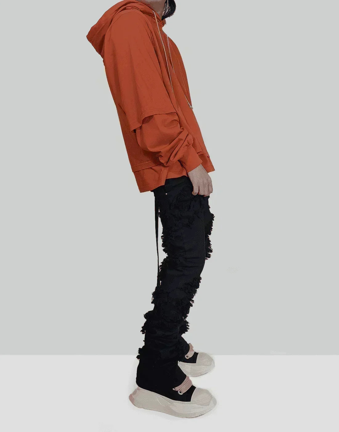Rick Owens Drkshdw - HUSTLER HOODIE - 082plus