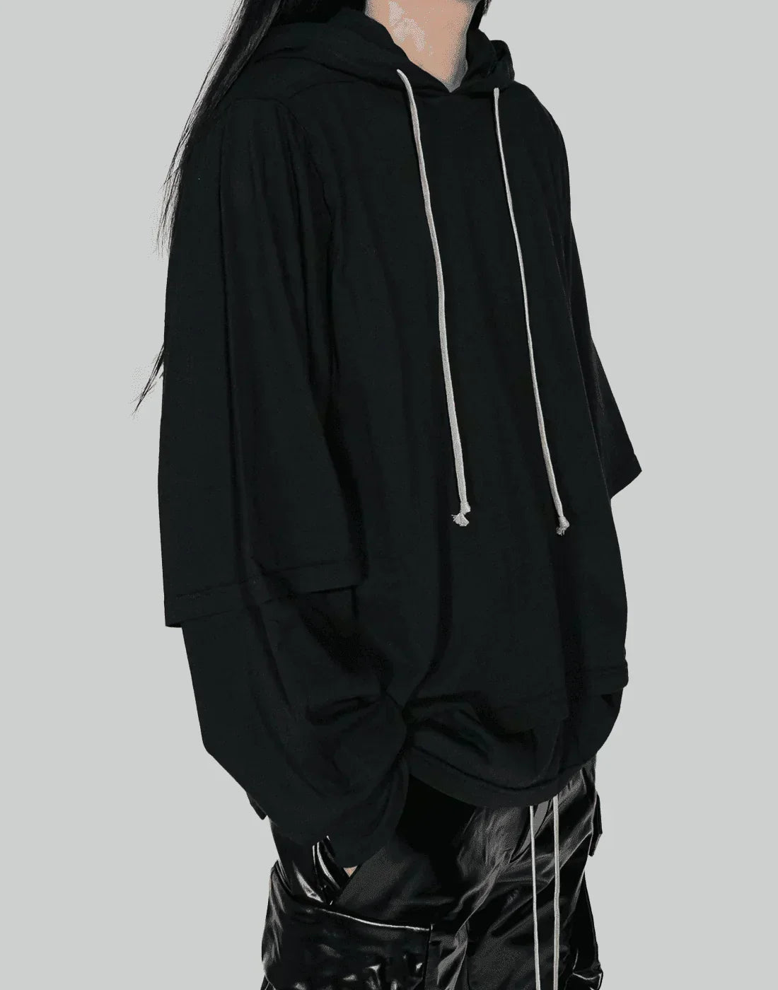 Rick Owens Drkshdw - HUSTLER HOODIE - 082plus