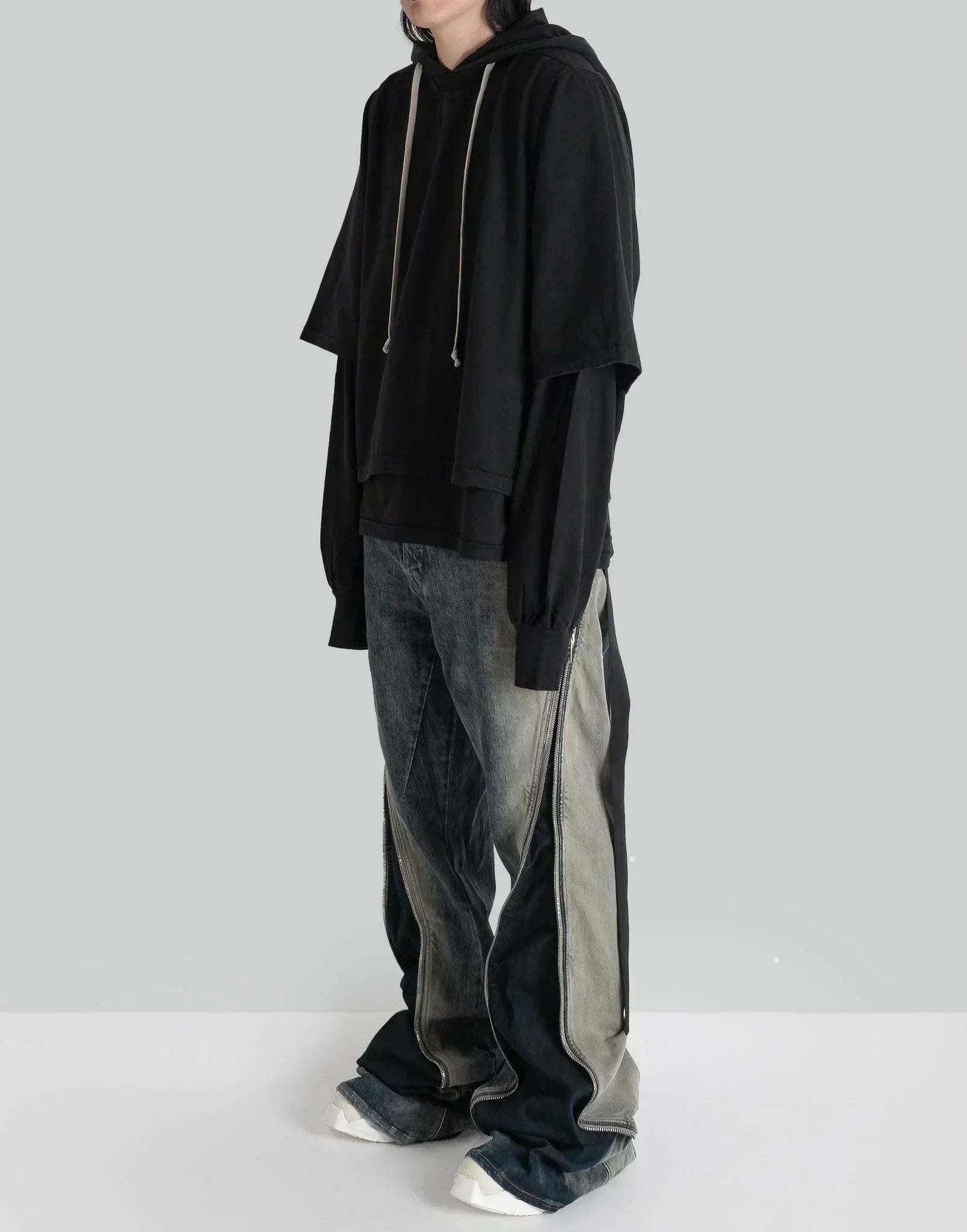 Rick Owens Drkshdw - HUSTLER HOODIE - 082plus
