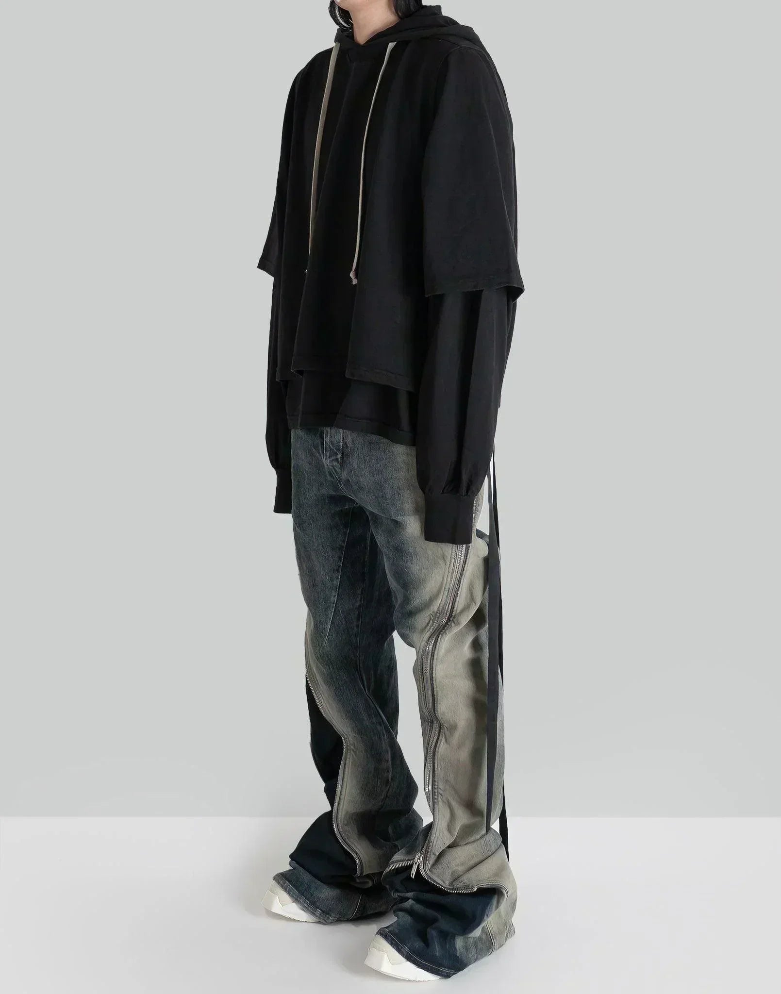 Rick Owens Drkshdw - HUSTLER HOODIE - 082plus
