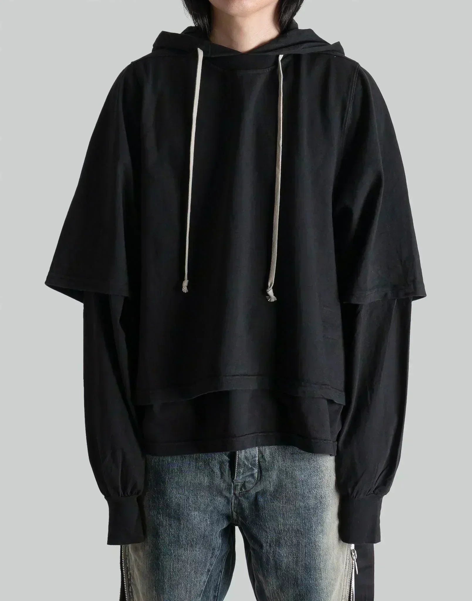 Rick Owens Drkshdw - HUSTLER HOODIE - 082plus