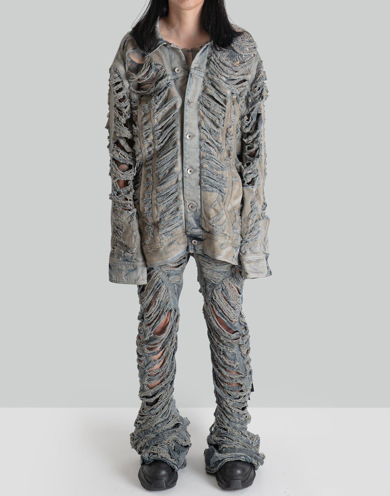 Rick Owens Drkshdw - JUMBO WORKER JKT - 082plus