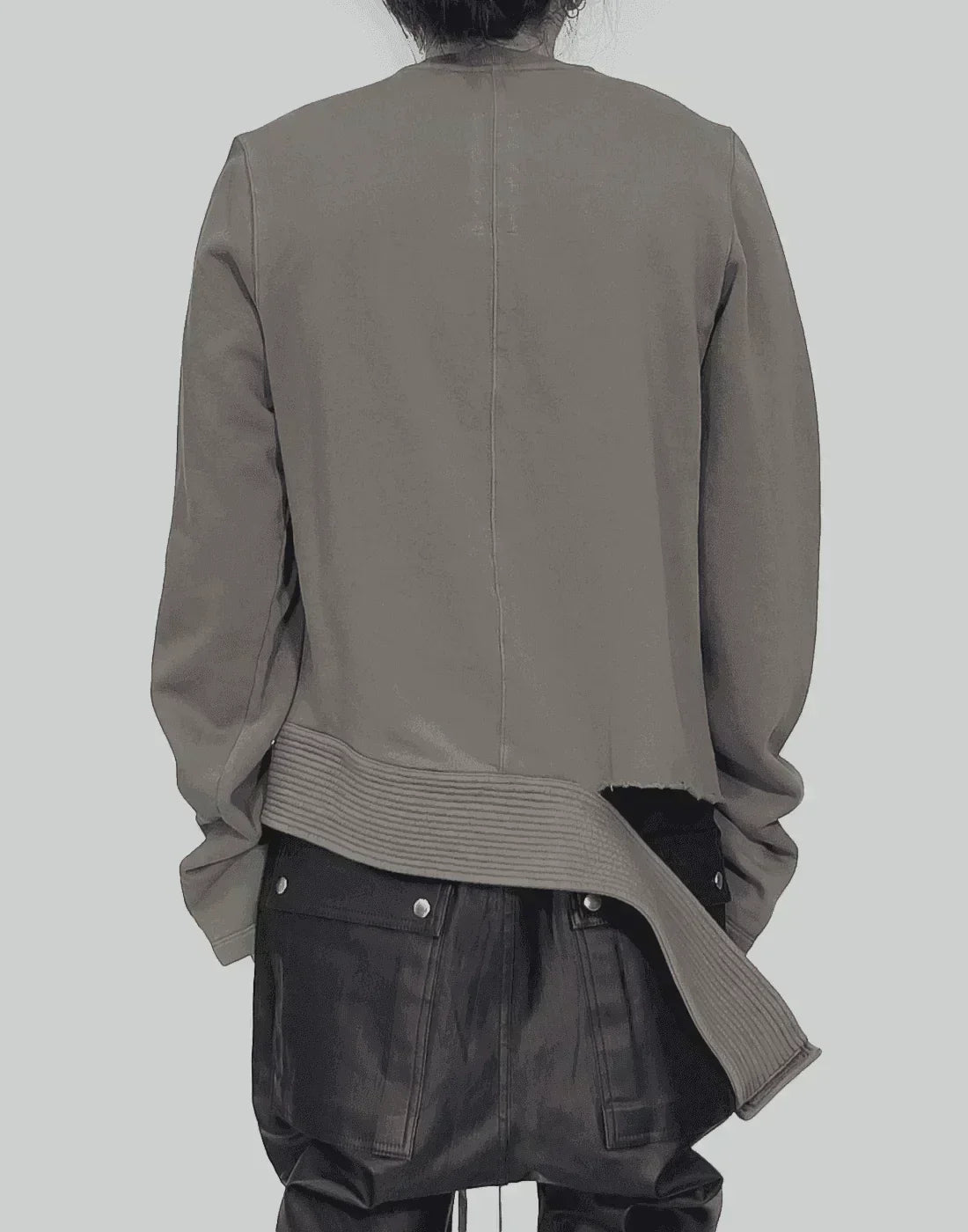 Rick Owens Drkshdw - LONG CREATCH SWEAT - 082plus