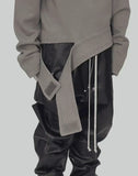 Rick Owens Drkshdw - LONG CREATCH SWEAT - 082plus