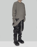Rick Owens Drkshdw - LONG CREATCH SWEAT - 082plus