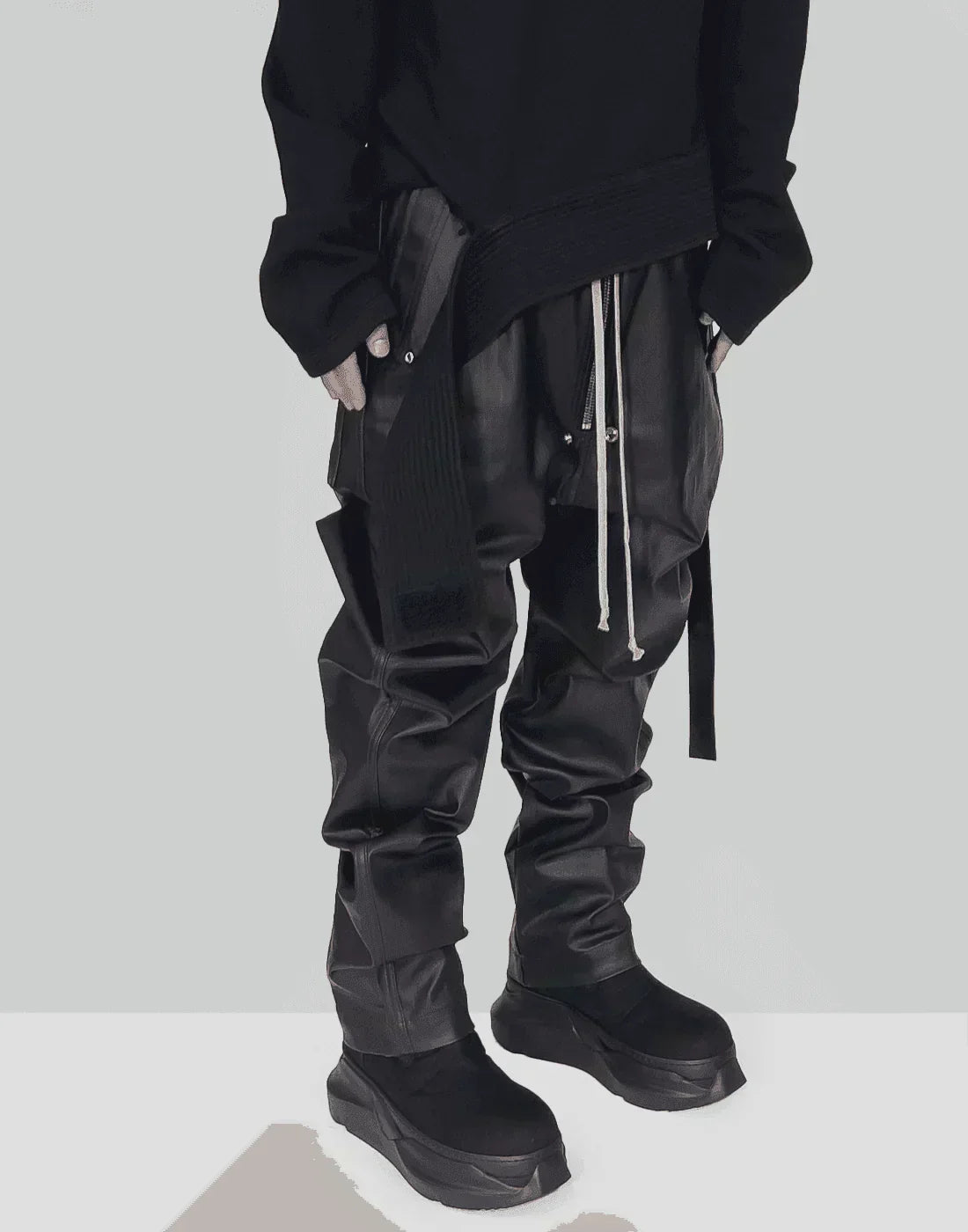 Rick Owens Drkshdw - LONG CREATCH SWEAT - 082plus