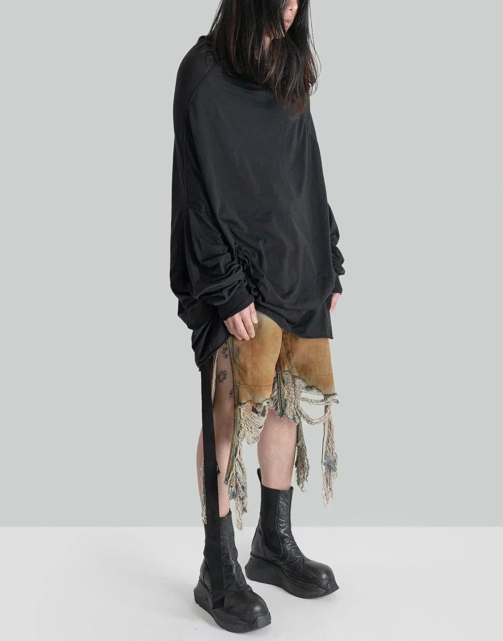 Rick Owens Drkshdw - SHROUD SWEAT - 082plus