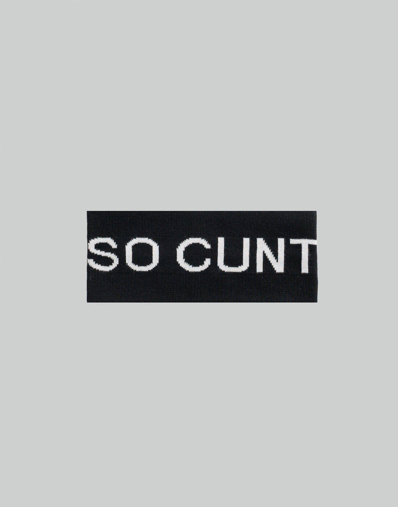 Rick Owens Drkshdw - SO CUNT HEADBAND - 082plus