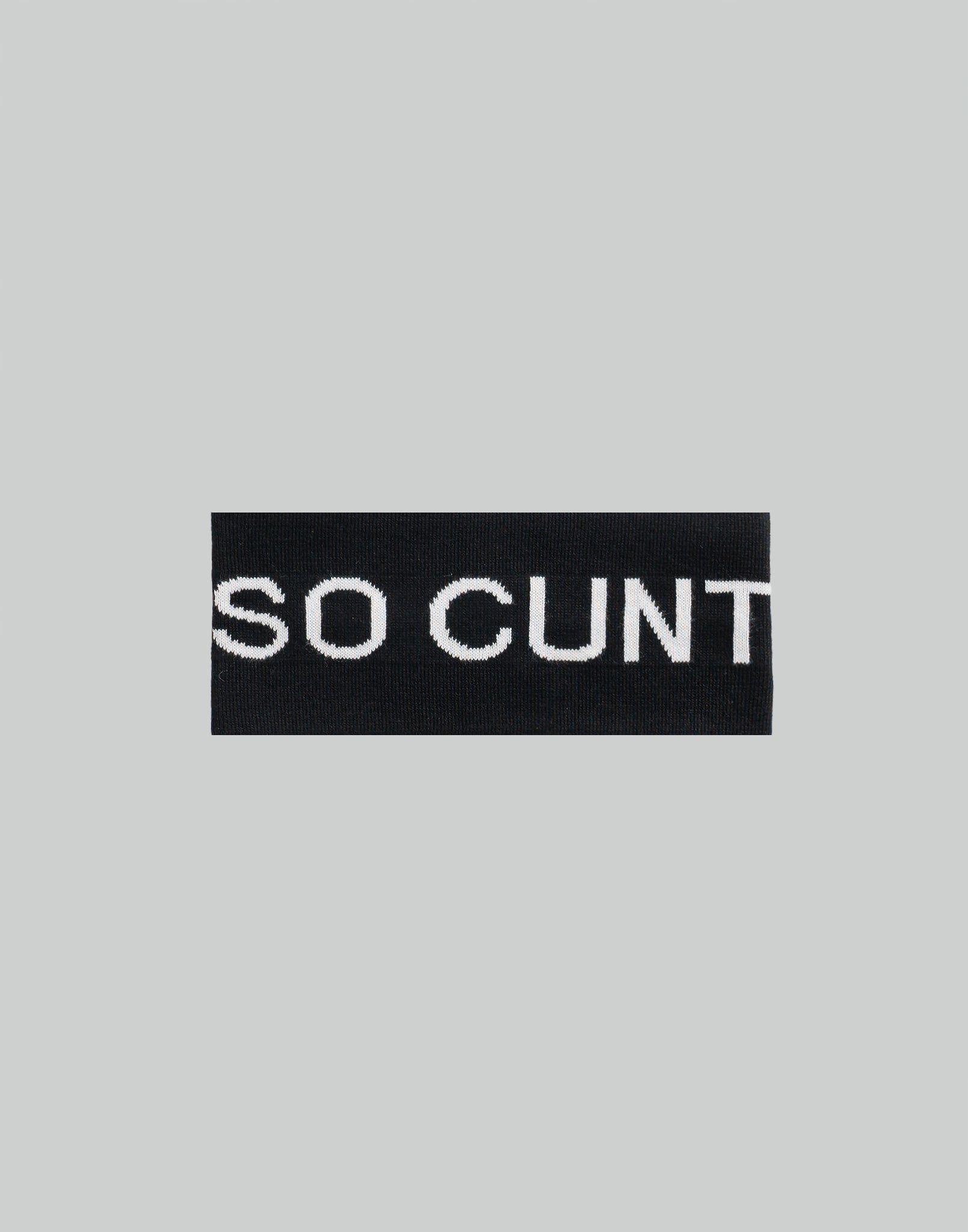 Rick Owens Drkshdw - SO CUNT HEADBAND - 082plus