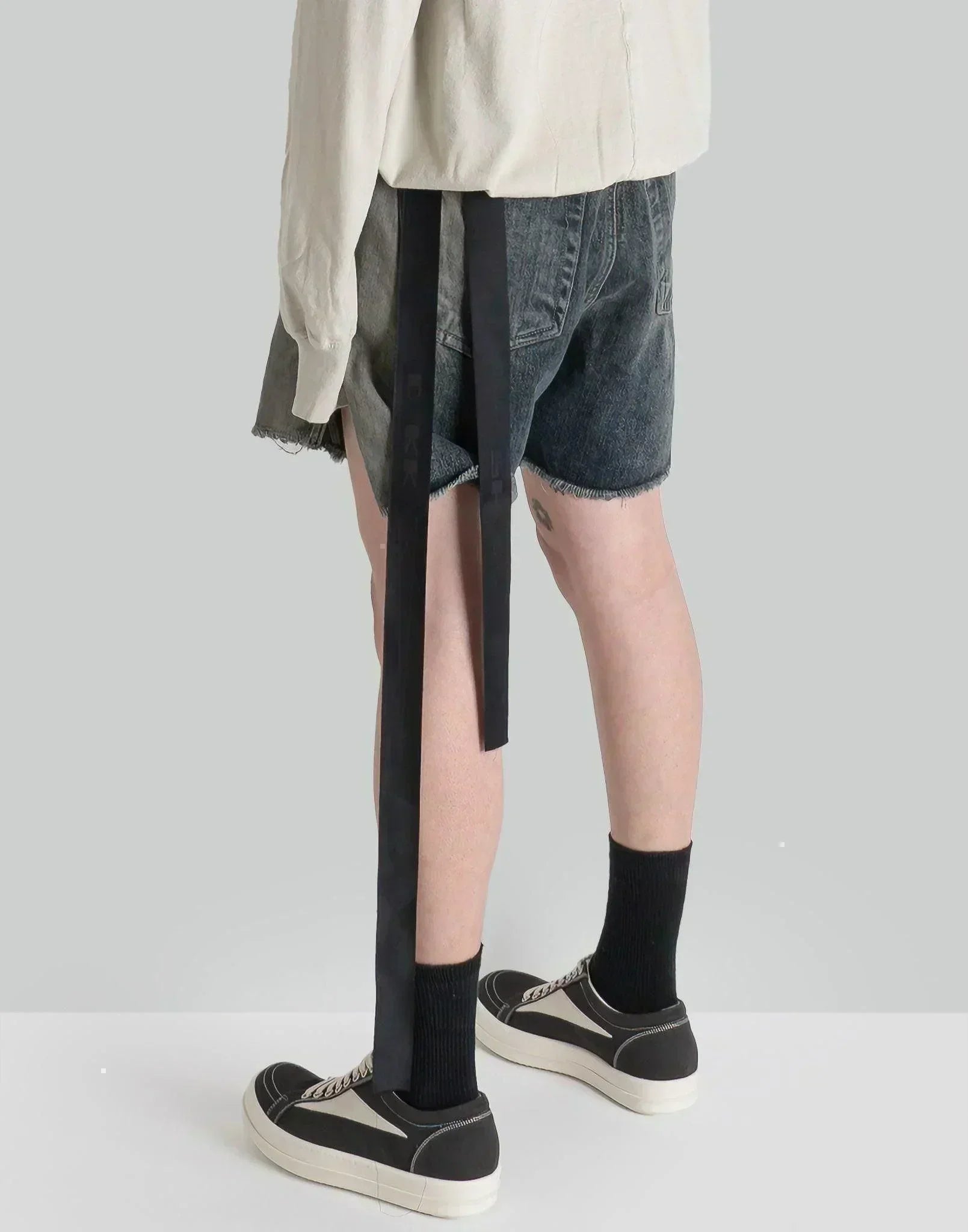 Rick Owens Drkshdw - TRUCKER CUT OFFS - 082plus